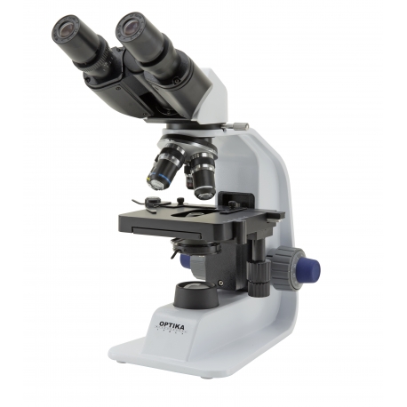 Microscop binocular, 600X, platforma mecanica