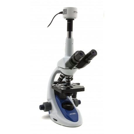 Microscop Trinocular , 1000X, iluminare X-LED